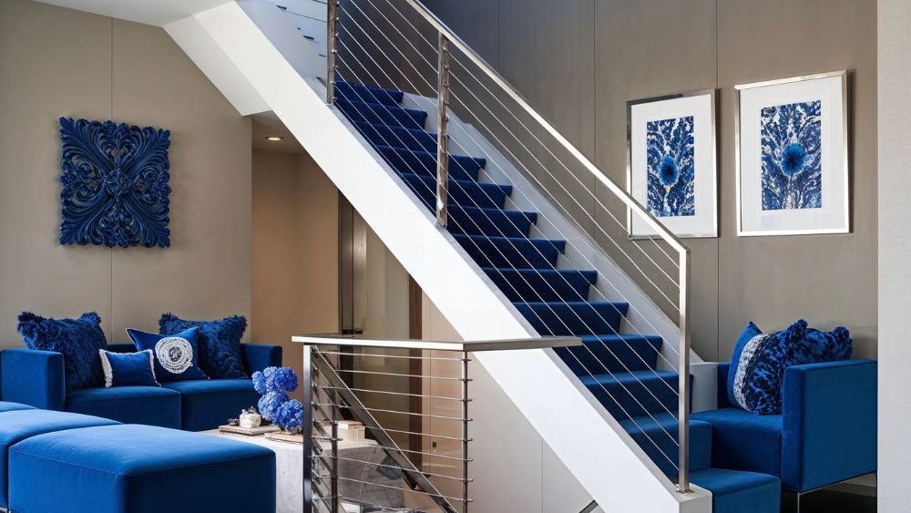 Invisible Grills for Staircase